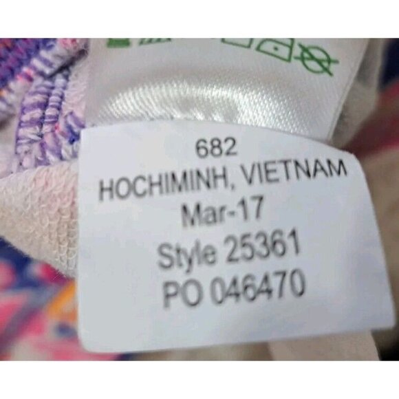 Lilly Pulitzer Yasmin XS Multicolor Drawstring Shorts 3.5" Inseam Tassels - Picture 9 of 9